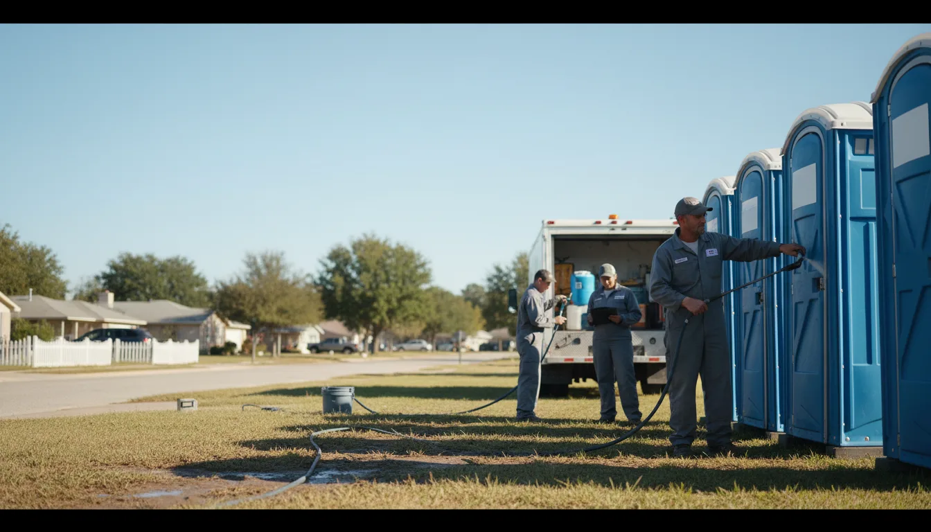 Long-Term Portable Toilet Rental in Lipscomb, TX near me